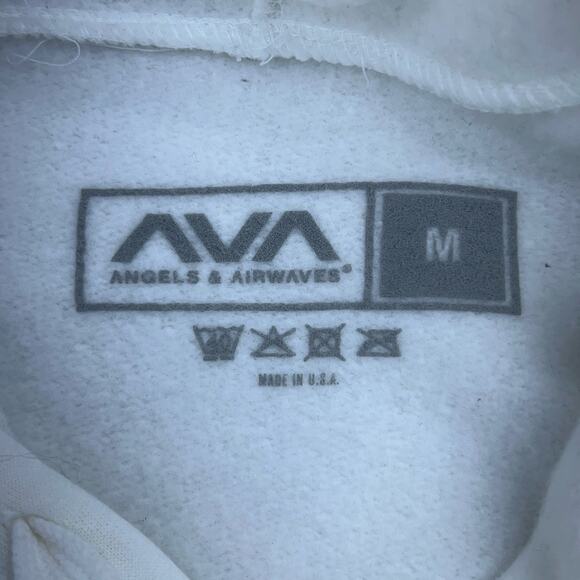 Angels & Airwaves AVA Womens Size M Lifeforms Pullover Hoodie Currant Sweatshirt - Picture 13 of 16